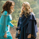 Mother (Erica Durance)-daughter bonding time.